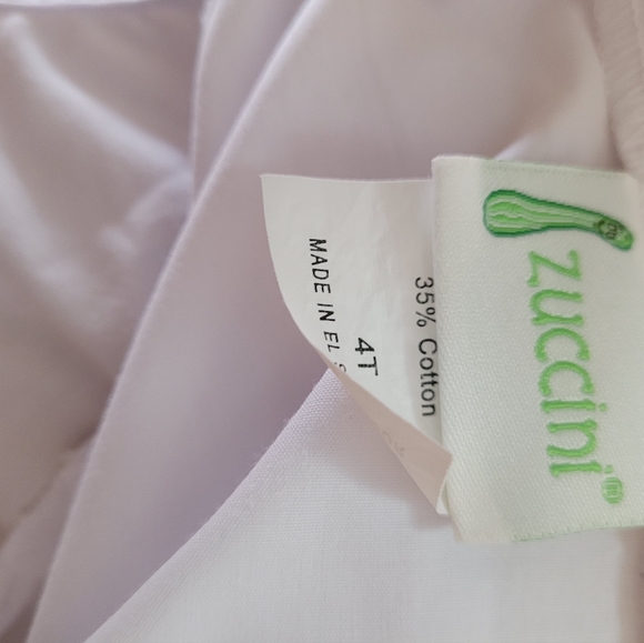 White Girl's Blouse - Picture 3 of 5